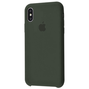 Чехол-накладка Apple Sillicon Case Copy for iPhone XS Max Cyprus Green