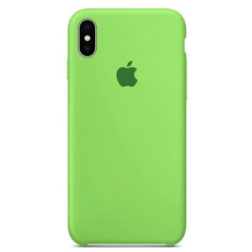 Чохол-накладка Apple Sillicon Case Copy for iPhone XS Max Mint