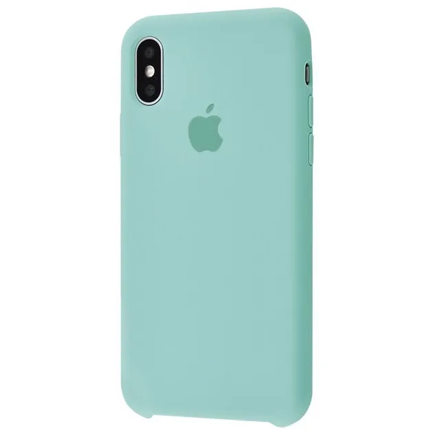 Панель Apple Sillicon Case Copy for iPhone XS Max Turquoise