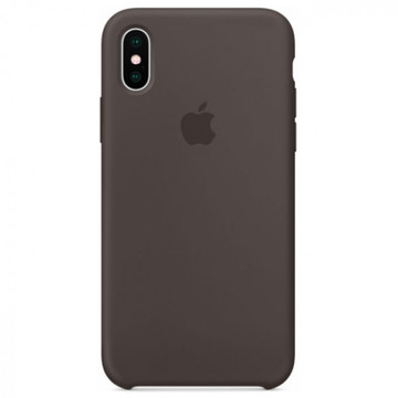 Чохол-накладка Apple Sillicon Case Copy for iPhone XS Max Cocoa
