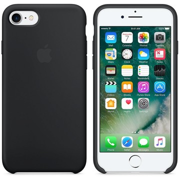 Чохол-накладка Apple Sillicon Case Copy for iPhone 7\8 Black