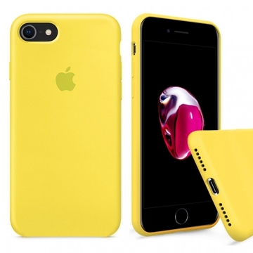 Чохол-накладка Apple Sillicon Case Copy for iPhone 7\8 Canary Yellow