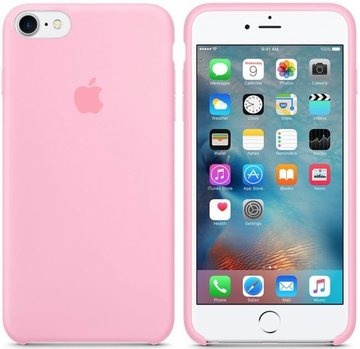 Чохол-накладка Apple Sillicon Case Copy for iPhone 7\8 Cotton Candy