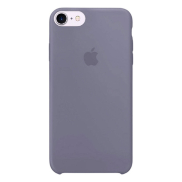 Чохол-накладка Apple Sillicon Case Copy for iPhone 7\8 Lavander Grey