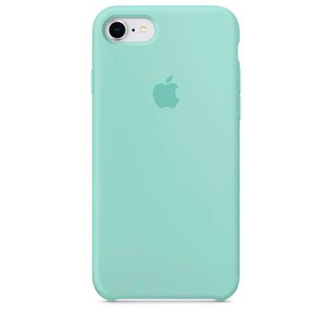 Чехол-накладка Apple Sillicon Case Copy for iPhone 7\8 Marine Green