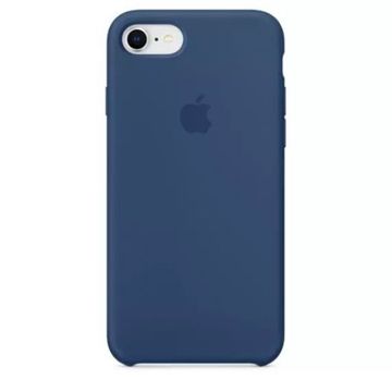 Чехол-накладка Apple Sillicon Case Copy for iPhone 7\8\SE 2020 Blue Cobait