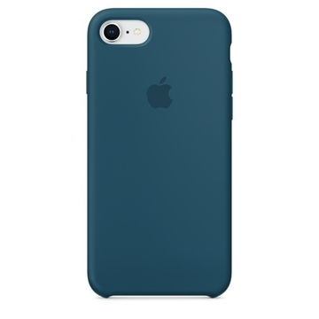 Чехол-накладка Apple Sillicon Case Copy for iPhone 7\8\SE 2020 Cosmos Blue