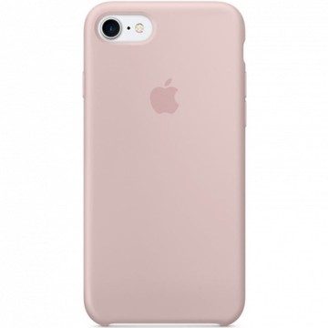 Чехол-накладка Apple Sillicon Case Copy for iPhone 7\8\SE 2020 Pink Sand