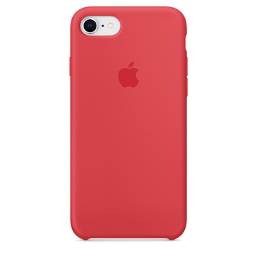 Чохол-накладка Apple Sillicon Case Copy for iPhone 7\8\SE 2020 Red Raspberry