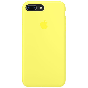 Чехол-накладка Apple Sillicon Case Copy for iPhone 7\8 Plus Yellow