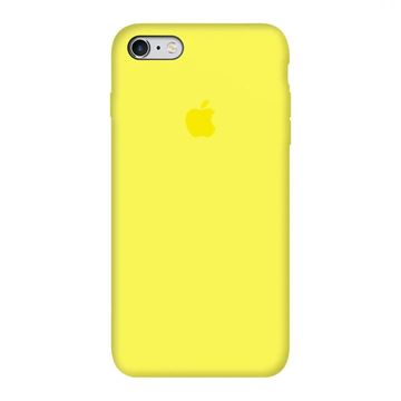 Чехол-накладка Apple Sillicon Case Copy for iPhone 6 Flash Yellow