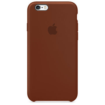 Чехол-накладка Apple Sillicon Case Copy for iPhone 6 New Brown