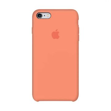 Чохол-накладка Apple Sillicon Case copy for iPhone 6 Peach (27)