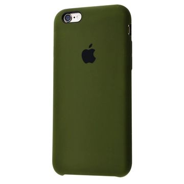 Чохол-накладка Apple Sillicon Case Copy for iPhone 6 Pinery Green