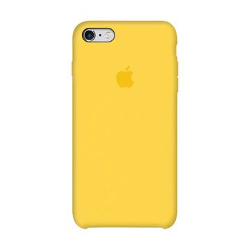 Чехол-накладка Apple Sillicon Case Copy for iPhone 6 Yellow