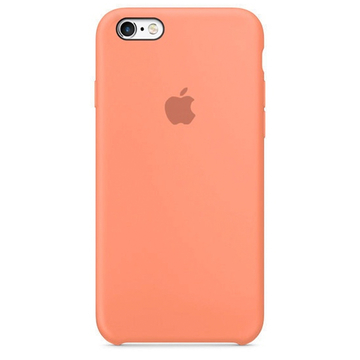 Чехол-накладка Apple Sillicon Case Copy for iPhone 6 Plus Peach (27)