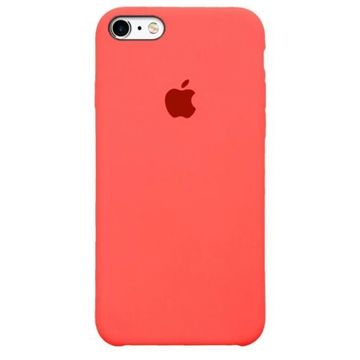 Чохол-накладка Apple Sillicon Case Copy for iPhone 6/6s Plus Brightly Pink