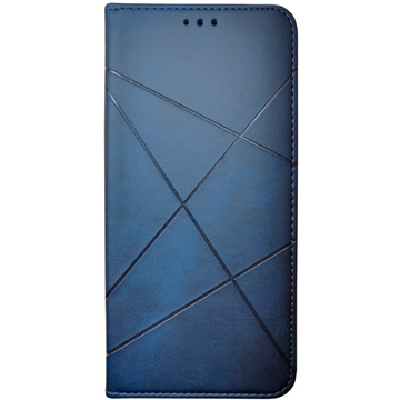 Чехол-книжка Business Leather for Xiaomi Poco X3/X3 Pro Blue
