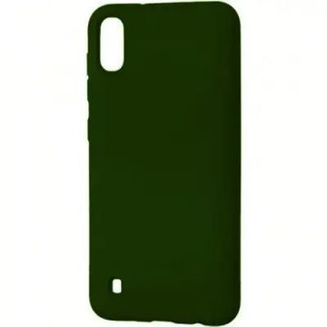 Чехол-накладка Nano Silicon Samsung A015 (A01) Dark Green