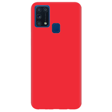 Чехол-накладка Ring Color for Samsung M31 Red