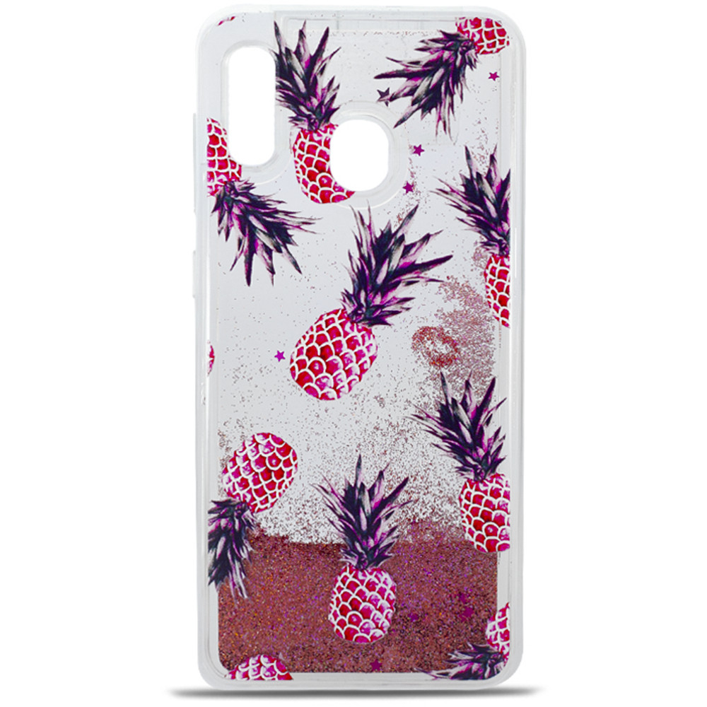 Чехол-накладка Miami Liquid Case for Samsung A405 (A40-2019) Pineapple