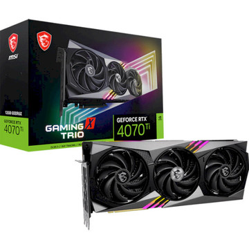 Видеокарта MSI Nvidia GeForce RTX 4070 Ti GAMING X TRIO 12G (RTX 4070 Ti GAMING X TRIO 12G)