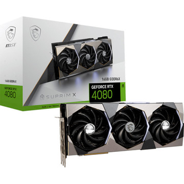 Відеокарта MSI Nvidia GeForce RTX 4080 SUPRIM X 16G (RTX 4080 SUPRIM X 16G)