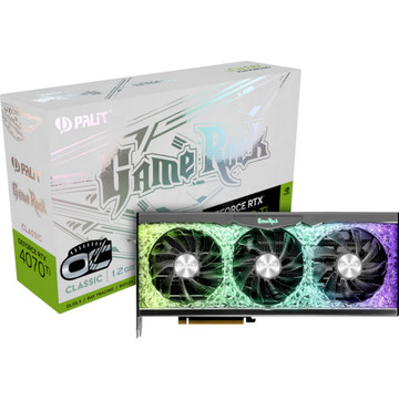 Видеокарта Palit Nvidia GeForce RTX 4070 Ti GAMEROCK CLASSIC OC 12GB GDDR6X (NED407TH19K9-1046G)