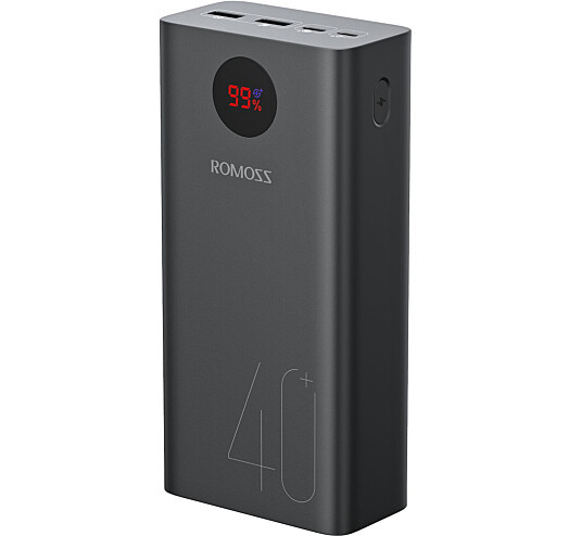 Зовнішній акумулятор Romoss PEA40 40000mAh Black