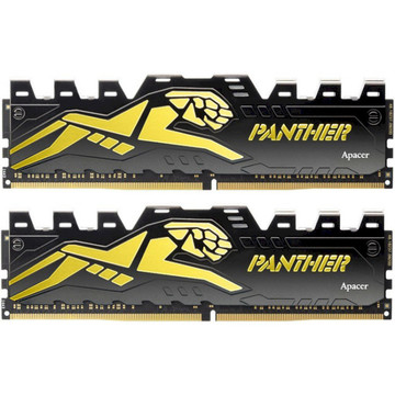 Оперативна пам'ять APACER Panther DDR4-3200 16GB KIT (2x8GB) (AH4U16G32C28Y7GAA-2)