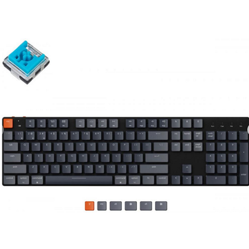 Клавіатура Keychron K5SE 104 Key Optical Blue White Led Hot-Swap WL UA Black