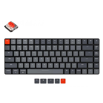 Клавіатура Keychron K3 84 Key Low Profile Hot-Swap Optical White LED Red