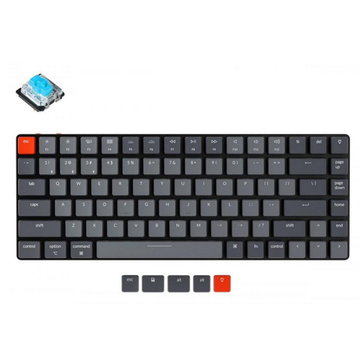 Клавіатура Keychron K3 84 Key Low Profile Gateron White LED Blue