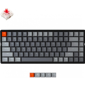 Клавіатура Keychron K2 84 Key Gateron G PRO Red Hot-Swap RGB WL UA Black