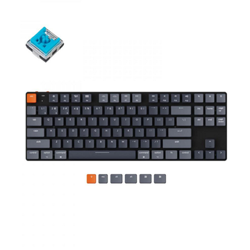 Клавиатура Keychron K1SE 87 Key Optical Blue White Led Hot-Swap WL UA Black