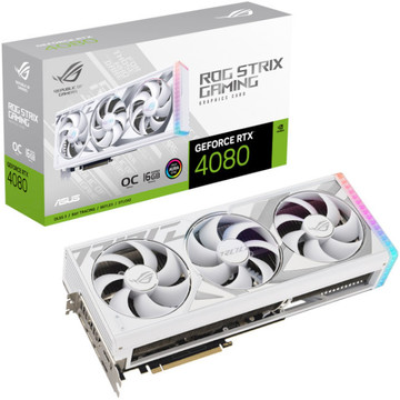 Відеокарта Asus Nvidia GeForce ROG-STRIX-RTX4080-O16G-WHITE