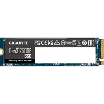 SSD накопичувач GIGABYTE 2500E Gen3 500GB M.2 2280 NVMe PCIe 3.0 x4 3D NAND TLC (G325E500G)