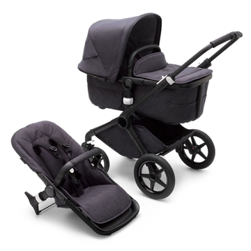 Детская коляска Bugaboo 2 in 1 Fox 3 Mineral Black - Washed Black (2306010034)