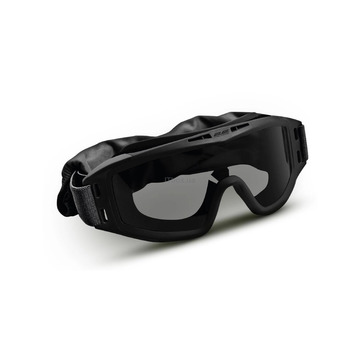 Тактические очки 2E Hawk WS Black Anti-fog, 3-х слойный уплотнитель, сумка, 3 линзы