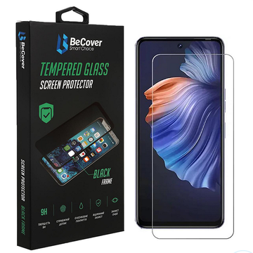 Захисне скло BeCover for Tecno Camon 19 Neo (CH6i) Crystal Clear Glass 3D (708134)