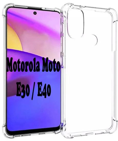 Чехол-накладка BeCover Anti-Shock for Motorola Moto E30/E40 Clear (707882)