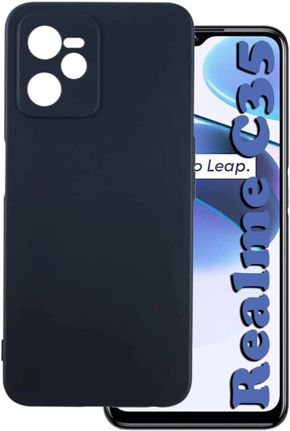 Чохол-накладка BeCover Realme C35 Black (708125)