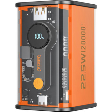 Внешний аккумулятор BYZ W90 20000 mAh Type-C PD Orange