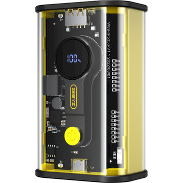 Внешний аккумулятор BYZ W89 10000 mAh Type-C PD Yellow