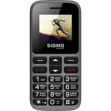 Мобільний телефон Sigma Comfort 50 Hit 2020 Grey (4827798120927)