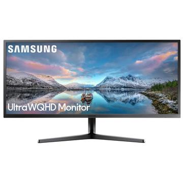 Монитор Samsung 34.1" S34J550W (LS34J550WQIXCI) VA Gray/Dark Blue