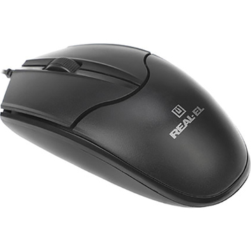 Мышка Real-EL RM-410 Silent Black (EL123200025)