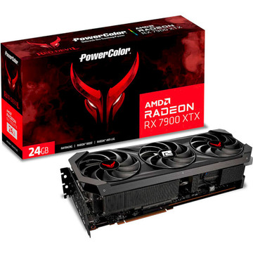 Видеокарта PowerColor Radeon RX 7900 XTX 24GB Red Devil (RX 7900 XTX 24G-E/OC)