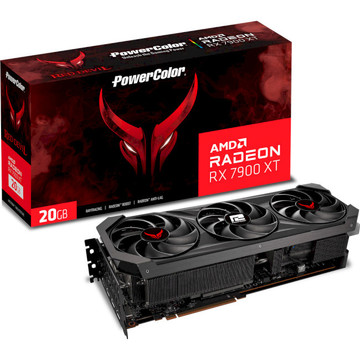 Видеокарта PowerColor Radeon RX 7900 XT 20GB Red Devil (RX 7900 XT 20G-E/OC)