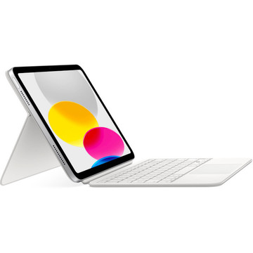 Клавиатура Apple Magic Keyboard Folio for iPad 10th gen White (MQDP3)